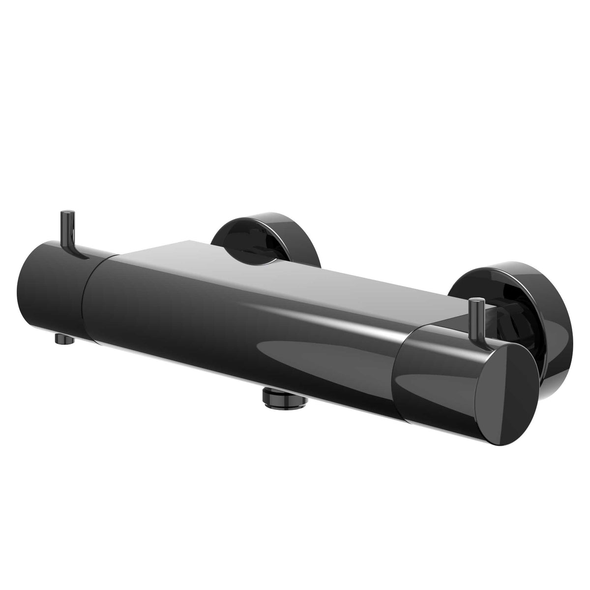 IVY Bond Douchethermostaatkraan opbouw cooltouch - Zwart chroom PVD - 6201007