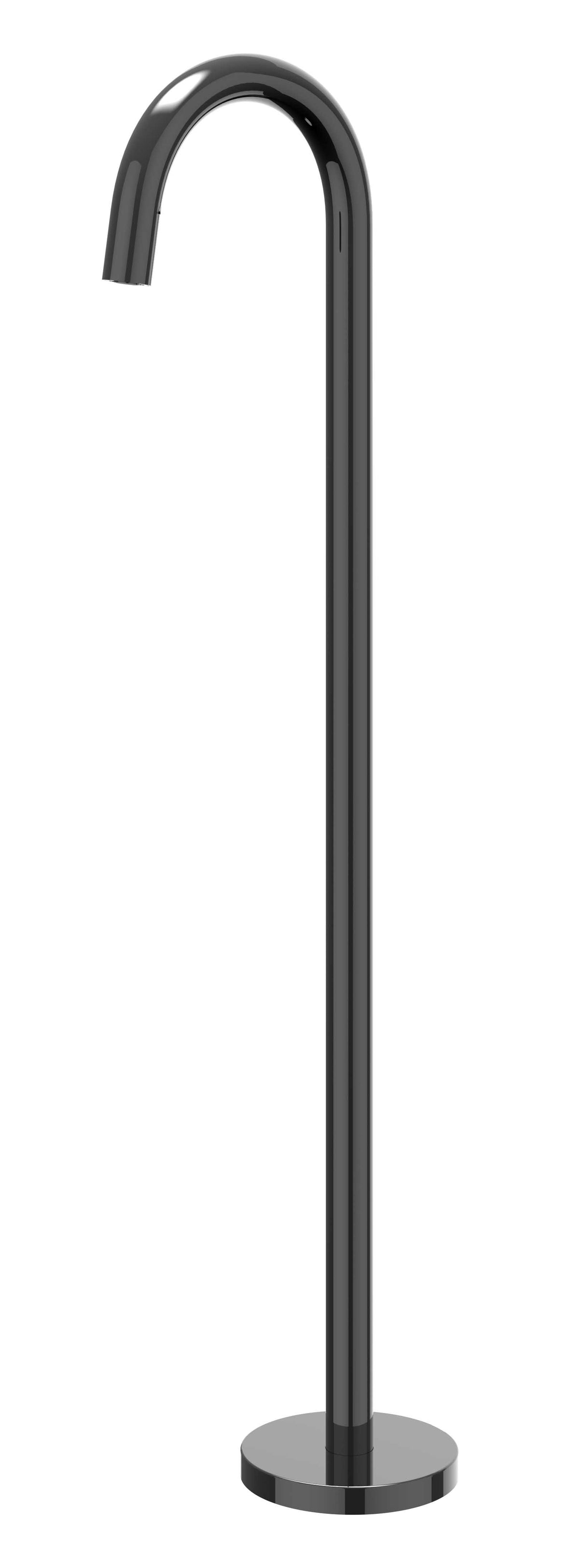 IVY Bond Vrijstaande baduitloop 1/2" - Zwart chroom PVD - 6903007