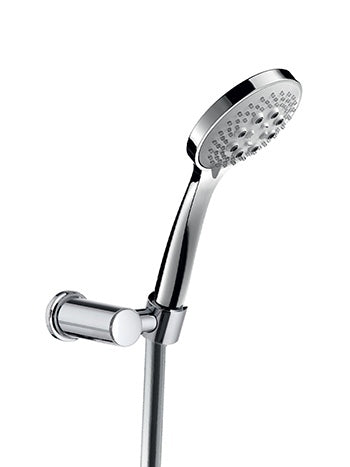 Hotbath Mate Wandsteun verstelbaar (M505) met Argenta doucheslang 1 mtr en handdouche (M375)