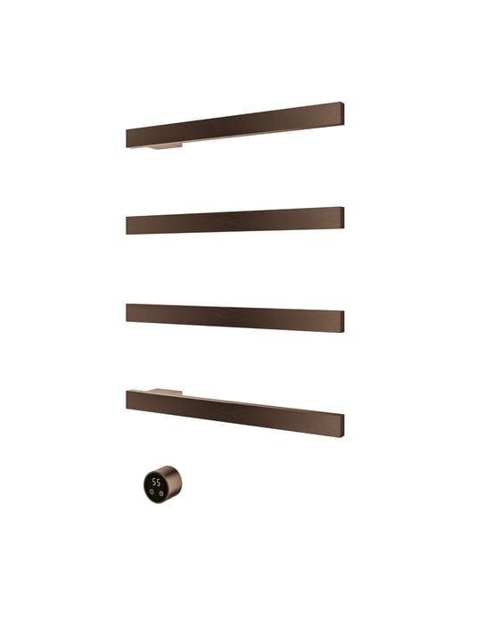 Hotbath &More Rails RAS50 Square handdoekwarmerset 50cm/80cm - 4 stangen