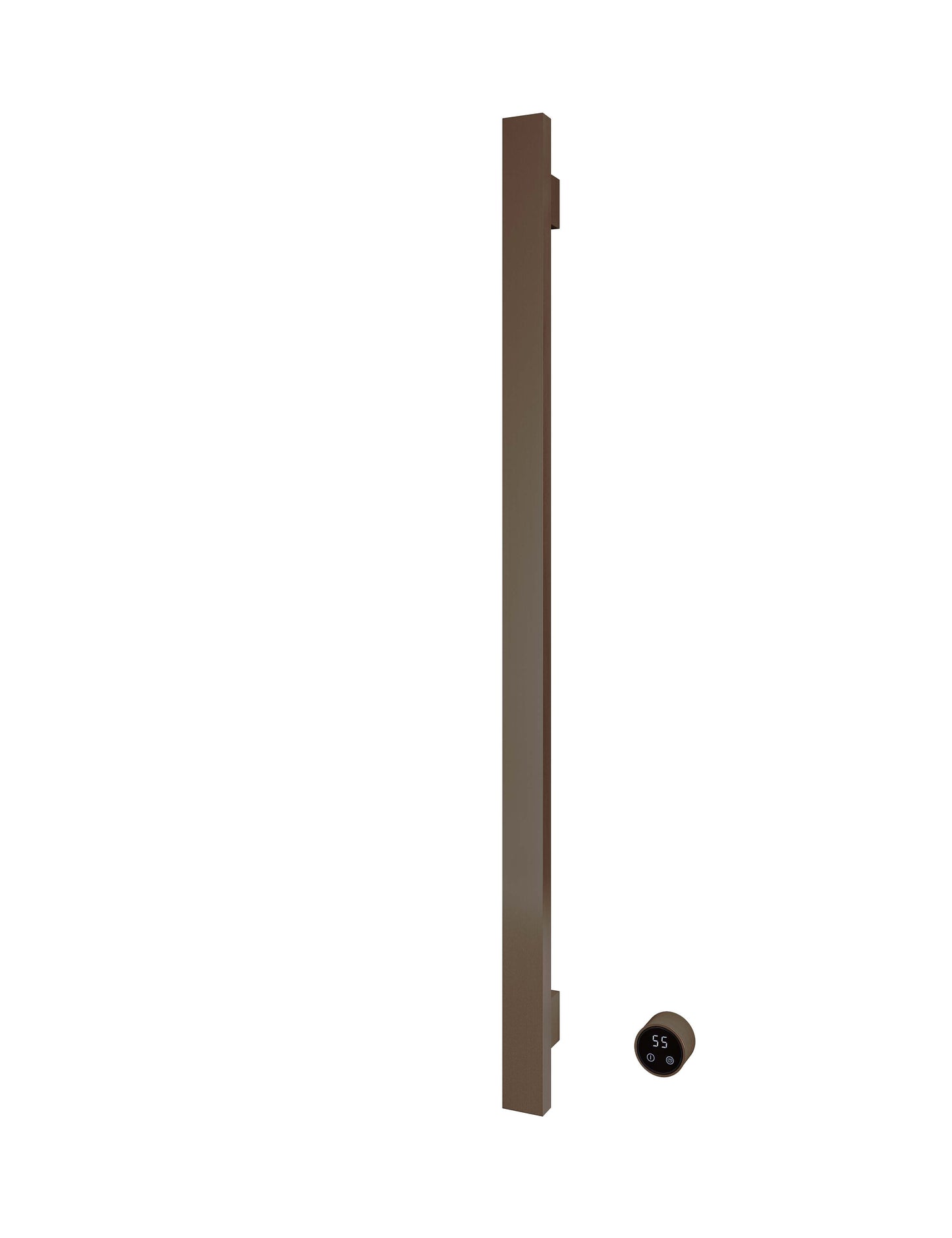 Hotbath set van 1 rails RASV135 SQUARE135 cm met separate schakelaar en inbouw element