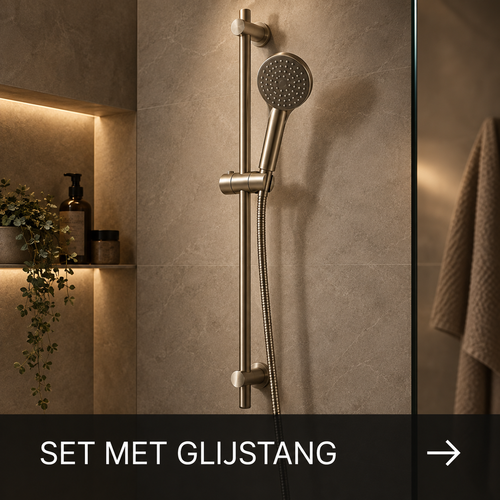 Doucheset met glijstang