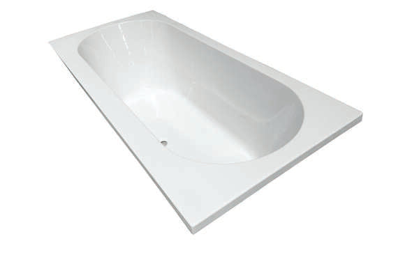 Luca Primo Inbouwbad 180x80cm