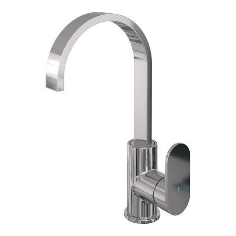 BRAUER Edition Hoge wastafelmengkraan met platte uitloop - 5-CE-003-S1