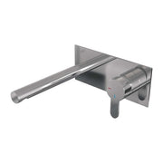 BRAUER Edition inbouw wastafelmengkraan met rechte uitloop en afdekplaat - 5-CE-004-S4