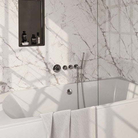 BRAUER Edition inbouw badkraan sets met badvulcombinatie - 5-CE-046
