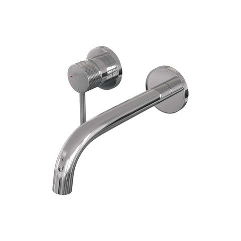 BRAUER Edition Carving inbouw wastafelmengkraan met gebogen uitloop en rozetten - 5-CE-083-B6-65
