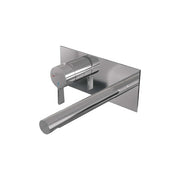 BRAUER Edition inbouw wastafelmengkraan met rechte uitloop en afdekplaat - 5-CE-083-S1