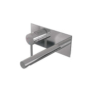 BRAUER Edition inbouw wastafelmengkraan met rechte uitloop en afdekplaat - 5-CE-083-S2