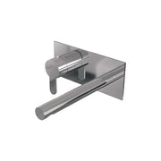 BRAUER Edition inbouw wastafelmengkraan met rechte uitloop en afdekplaat - 5-CE-083-S4