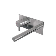 BRAUER Edition inbouw wastafelmengkraan met rechte uitloop en afdekplaat - 5-CE-083-S5