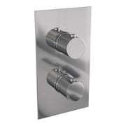 BRAUER Inbouw thermostaat met 3-weg omstel rechthoekig - 5-CE-092