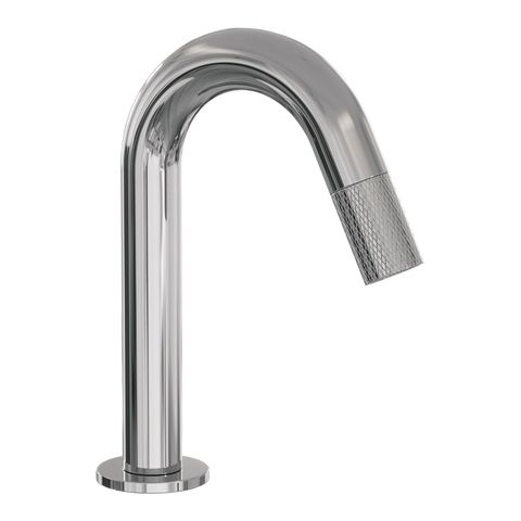 BRAUER Edition Carving opbouw fonteinkraan met gebogen uitloop