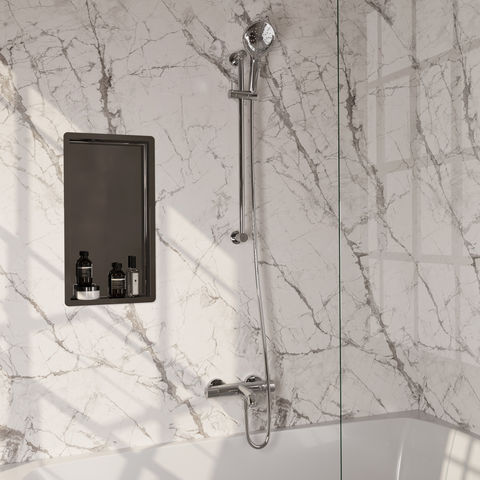 BRAUER Edition Stripe thermostatische baddouchekraan sets - 5-CE-341