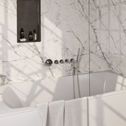 BRAUER Edition Stripe inbouw badkraan sets met uitloop - 5-CE-357