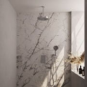 BRAUER Edition Stripe inbouw douchesets met 3-weg omstel rechthoekig - 5-CE-399
