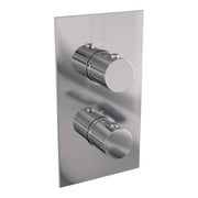 BRAUER Inbouw thermostaat met 3-weg omstel rechthoekig - 5-CE-5100