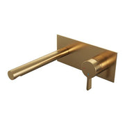 BRAUER Edition inbouw wastafelmengkraan met rechte uitloop en afdekplaat - 5-GG-004-S1