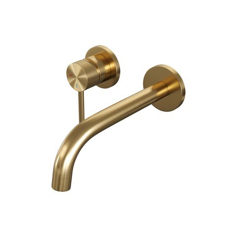BRAUER Edition Carving inbouw wastafelmengkraan met gebogen uitloop en rozetten - 5-GG-083-B6-65