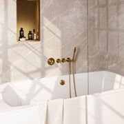 BRAUER Edition Stripe inbouw badkraan sets met badvulcombinatie - 5-GG-359