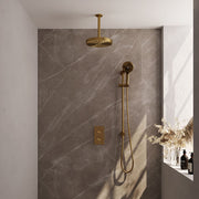 BRAUER Edition Stripe inbouw douchesets met 3-weg omstel rechthoekig - 5-GG-411