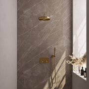 BRAUER Edition Stripe inbouw douchesets met drukknopbediening - 5-GG-415