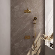 BRAUER Edition Stripe inbouw douchesets met drukknopbediening - 5-GG-431