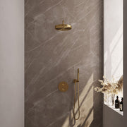 BRAUER Edition Stripe inbouw douchesets met 3-weg omstel rond - 5-GG-439
