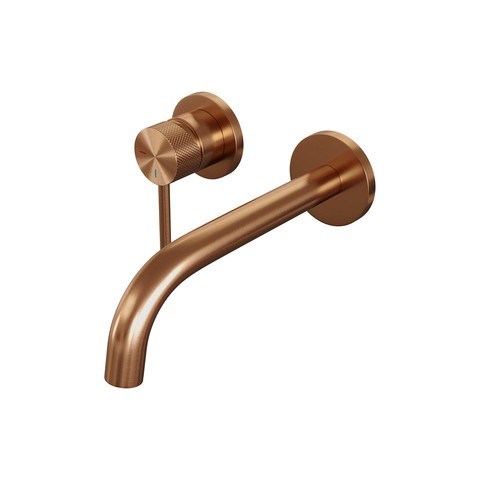 BRAUER Edition Carving inbouw wastafelmengkraan met gebogen uitloop en rozetten - 5-GK-083-B6-65