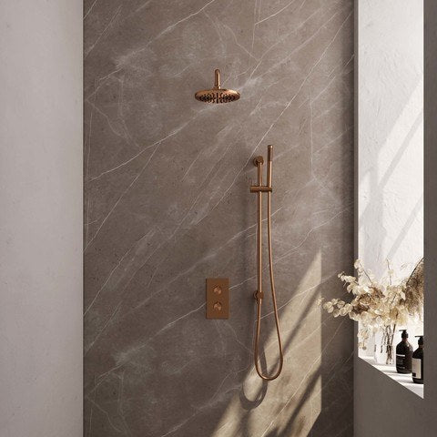 BRAUER Edition Carving inbouw douchesets met 3-weg omstel rechthoekig - 5-GK-135