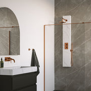 BRAUER Edition douchepaneel Calacatta Gold - 5-GK-154