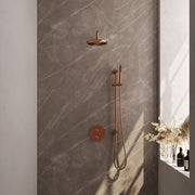 BRAUER Edition Carving inbouw douchesets met 3-weg omstel rond - 5-GK-305