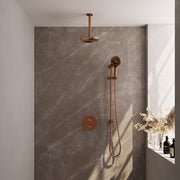 BRAUER Edition Carving inbouw douchesets met 3-weg omstel rond - 5-GK-313