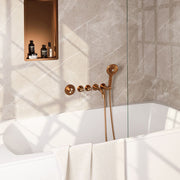 BRAUER Edition Stripe inbouw badkraan sets met uitloop - 5-GK-358