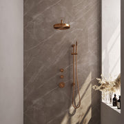 BRAUER Edition Stripe inbouw douchesets met stopkranen