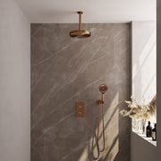 BRAUER Edition Stripe inbouw douchesets met 3-weg omstel rechthoekig - 5-GK-399