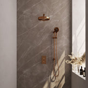 BRAUER Edition Stripe inbouw douchesets met 3-weg omstel rechthoekig - 5-GK-407
