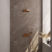 BRAUER Edition Stripe inbouw douchesets met drukknopbediening - 5-GK-415