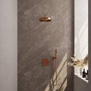 BRAUER Edition Stripe inbouw douchesets met 3-weg omstel rond - 5-GK-439