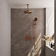 BRAUER Edition Stripe inbouw douchesets met 3-weg omstel rond - 5-GK-459