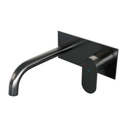 BRAUER Edition inbouw wastafelmengkraan met gebogen uitloop en afdekplaat - 5-GM-004-B3