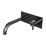 BRAUER Edition inbouw wastafelmengkraan met gebogen uitloop en afdekplaat - 5-GM-004-B5