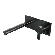 BRAUER Edition inbouw wastafelmengkraan met rechte uitloop en afdekplaat - 5-GM-004-S4