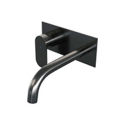 BRAUER Edition inbouw wastafelmengkraan met gebogen uitloop en afdekplaat - 5-GM-083-B3