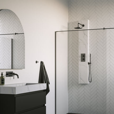 BRAUER Edition douchepaneel Calacatta Gold - 5-GM-154