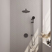 BRAUER Edition Carving inbouw douchesets met 3-weg omstel rond - 5-GM-310