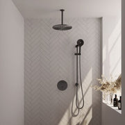 BRAUER Edition Carving inbouw douchesets met 3-weg omstel rond - 5-GM-314
