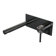 BRAUER Edition Stripe inbouw wastafelmengkraan met rechte uitloop en afdekplaat - 5-GM-330