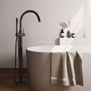 BRAUER Edition Stripe vrijstaande badkraan sets - 5-GM-337