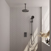 BRAUER Edition Stripe inbouw douchesets met 3-weg omstel rechthoekig - 5-GM-411